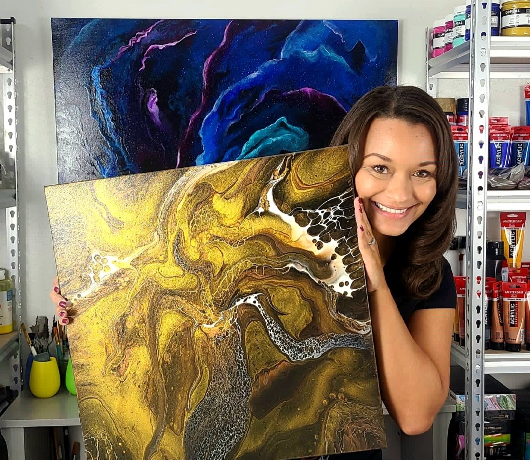 acrylic pouring for beginners: become an artist today